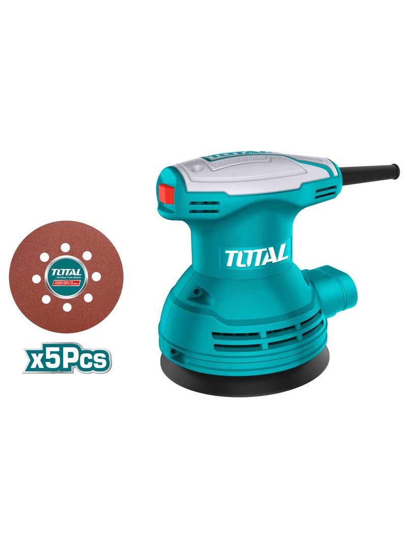 توتال TOTAL ماكينة الصنفرة الدوارة 320 وات TF2031256  - Image 3