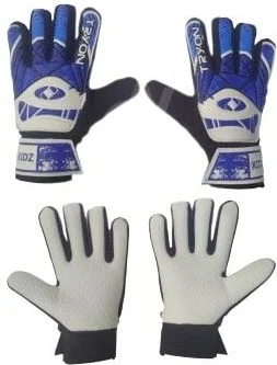 تريون Kidz Neon White Children's Goalkeeper Gloves 9-10 Years