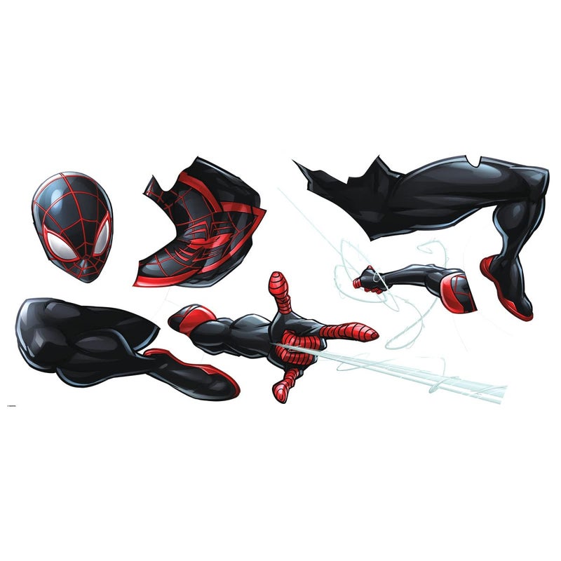 RoomMates Marvel Spider-Man Miles Morales Giant Peel and Stick Wall Decals by RoomMates, RMK3921GM - Image 3