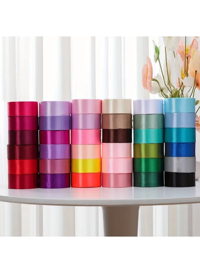 Pure White Luxury Bow Ribbon 1.5 Inch Perfect for Gift Wrapping Sewing Party Decorations - Image 5