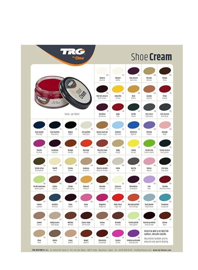 TRG Shoe Cream # 167 Dark Beige 50ml - Image 3