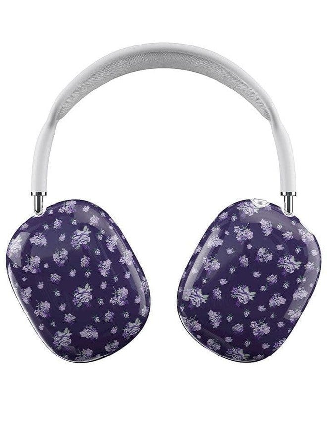 Wildflower Limited Edition AirPods Max Case Full Protective Cover, Sugar Plum Floral - Image 1