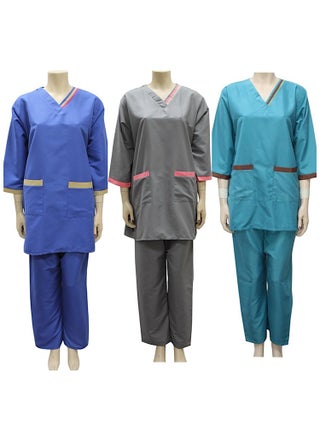 رمادي تركوازي ازرق