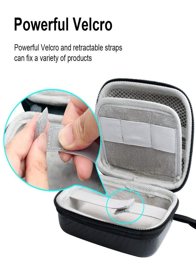 Jiusion Hard Case for Carson MicroBrite Plus Pocket Microscope (MM-300 or MM-300MU) and MicroFlip (MP-250 or MP-250MU) Travel Storage Carrying Include Carabiner and Strap - Image 4