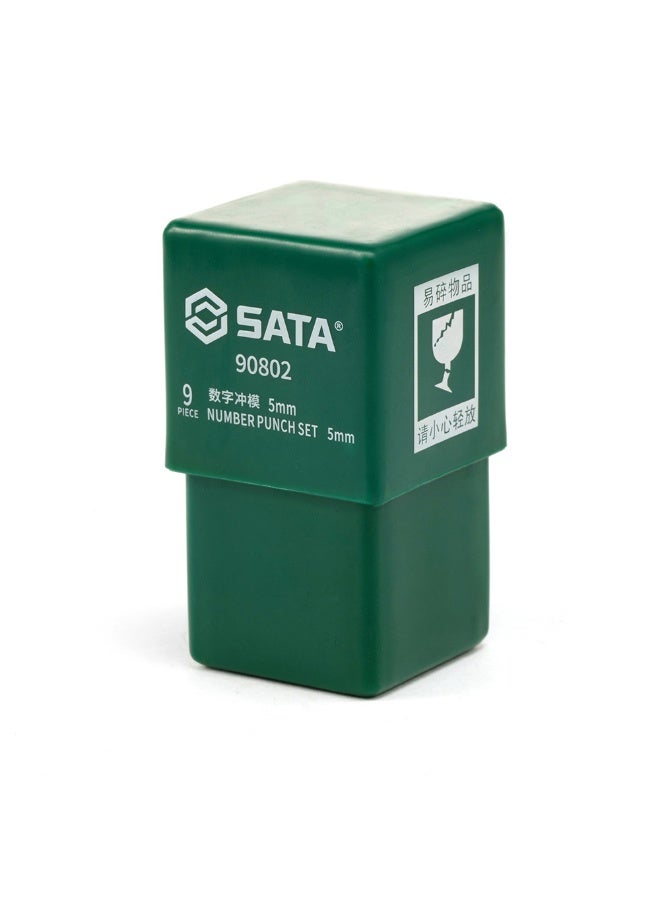 Sata SATA ST90803 9-Piece 6mm Number Punch Set  - Image 5