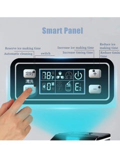 Cool Baby COOLBABY Household Ice Maker Machine for Countertop 55 lbs Ice Cube in 24H 9 Ice Cubes Ready in 12-20 Minutes  - Image 2