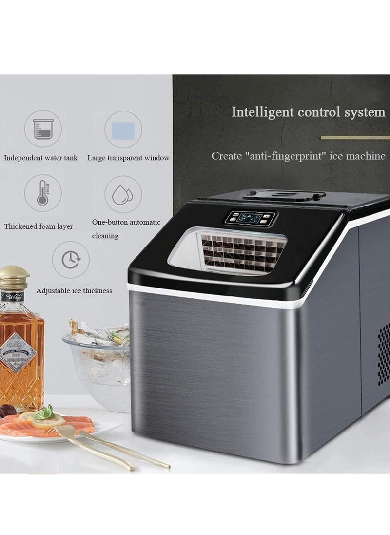 Cool Baby - COOLBABY Household Ice Maker Machine for Countertop 55 lbs Ice Cube in 24H 9 Ice Cubes Ready in 12-20 Minutes - Image 1