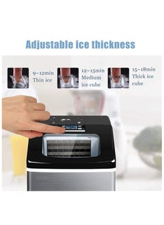 Cool Baby COOLBABY Household Ice Maker Machine for Countertop 55 lbs Ice Cube in 24H 9 Ice Cubes Ready in 12-20 Minutes  - Image 5