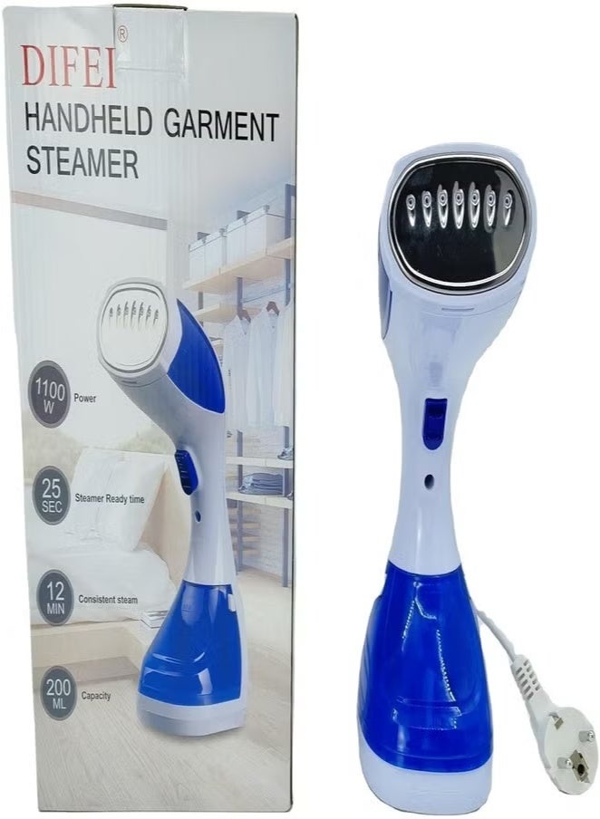 DIFEI Handheld Garment Steamer, 1100W, 200ml Capacity, 25 Seconds Heat-up Time, 12 Minutes Consistent Steam - Image 3