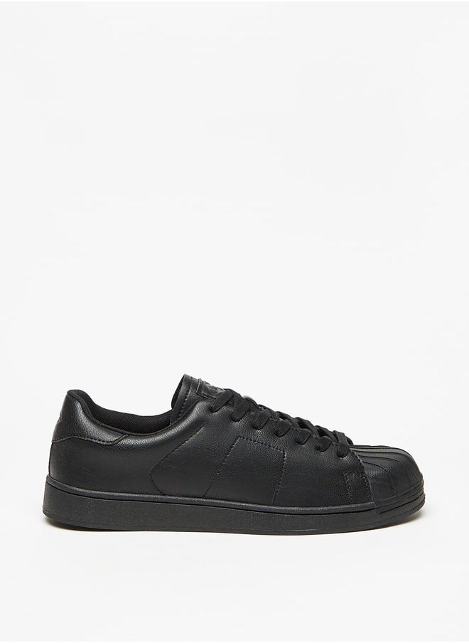Lee Cooper Men's Textured Lace-Up Sneakers  - Image 1