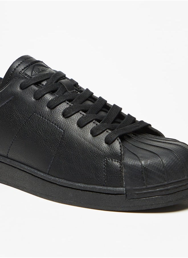 Lee Cooper Men's Textured Lace-Up Sneakers  - Image 5