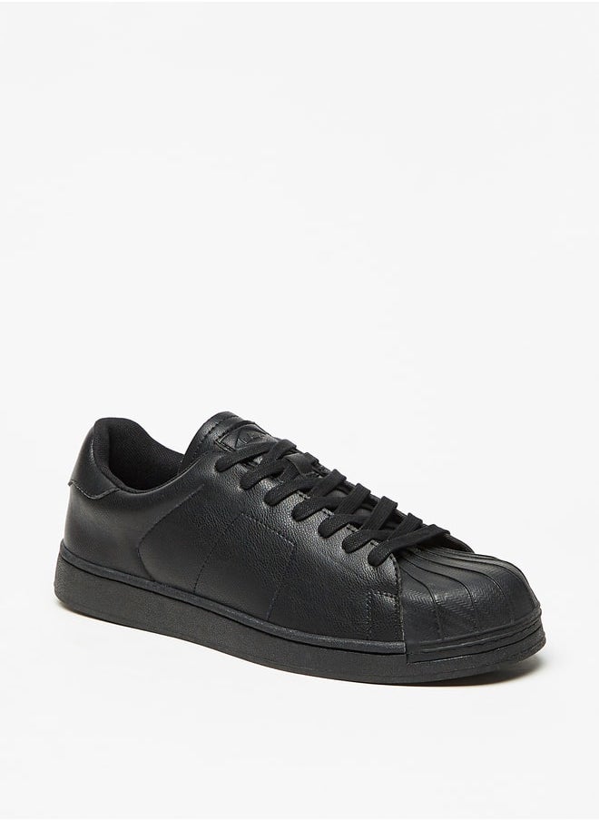 Lee Cooper Men's Textured Lace-Up Sneakers  - Image 2