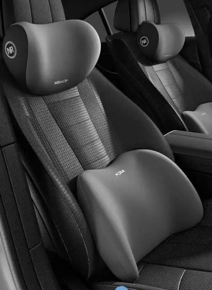 memory 2-Piece Memory Foam Pillow Set – Ergonomic Neck & Back Support for Ultimate Comfort & Pain Relief