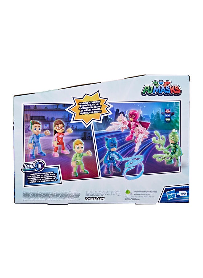 PJMASKS - Pj Masks Nighttime Heroes Figure Set Preschool Toy 6 Action Figures And 11 Accessories For Kids Ages 3 And Up - Image 1