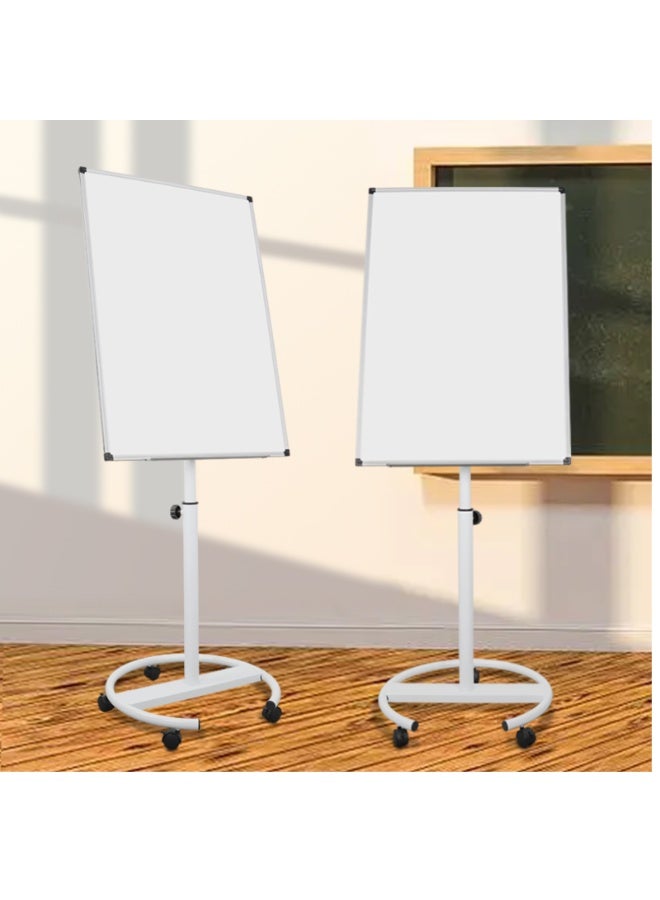 Kalon Adjustable Magnetic Whiteboard 100 x 70 cm, White Flip Chart Stand with Wheels – Height Adjustable Dry Erase Board for Office, Meeting, Classroom & Training Use - Image 5