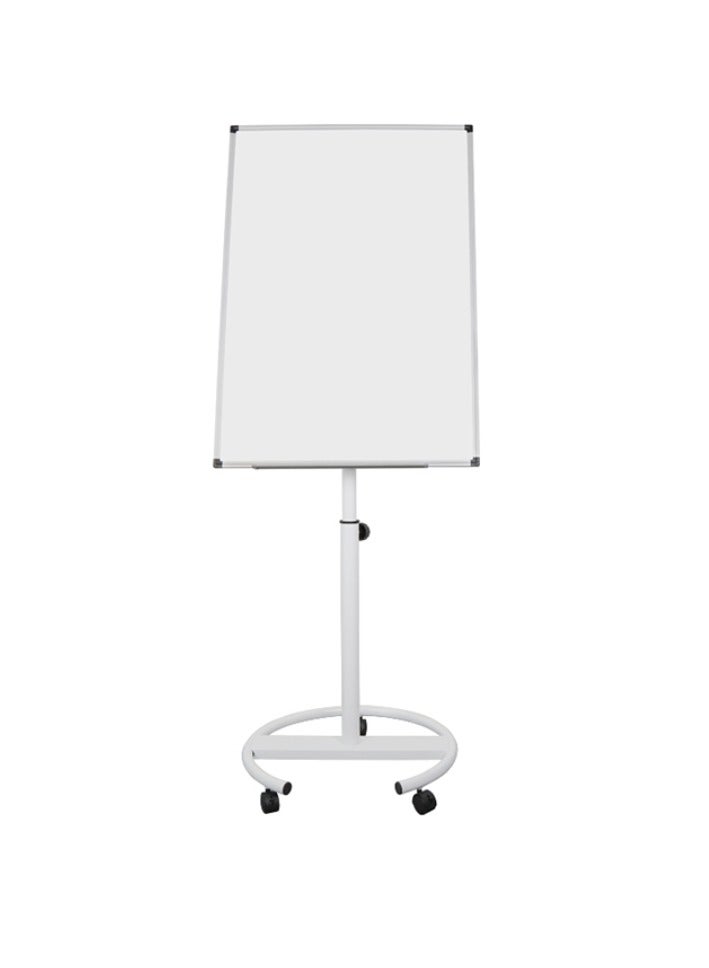 Kalon Adjustable Magnetic Whiteboard 100 x 70 cm, White Flip Chart Stand with Wheels – Height Adjustable Dry Erase Board for Office, Meeting, Classroom & Training Use - Image 1