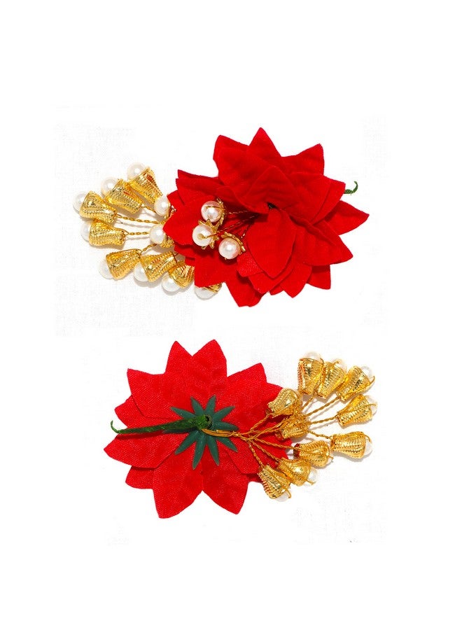 Paradise Paradise®Party Wear Hair Accessories Juda Decoration Hair Accessories For Women, Girls And Kids #12  - Image 5
