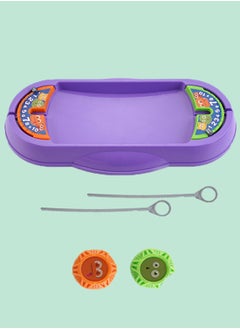 Burst Turbo Slingshock Rush Battle Set 2 Gyros Battling Tops Game Set With 2 Spinning Top