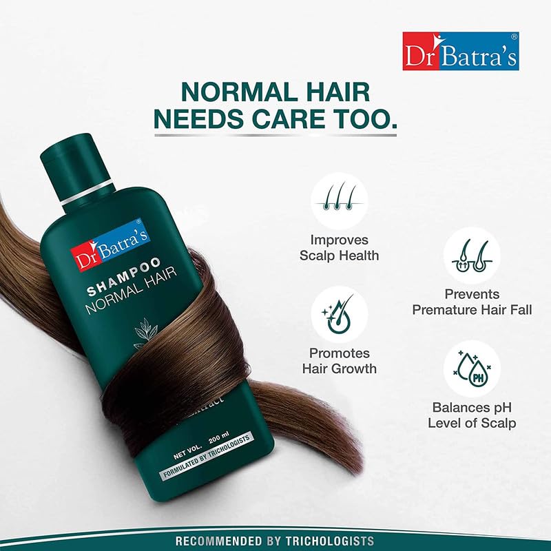 Dr Batra's Dr Batras Shampoo Enriched With Henna Strengthening Shampoo for Hair 200ml Pack of 2 - Image 4