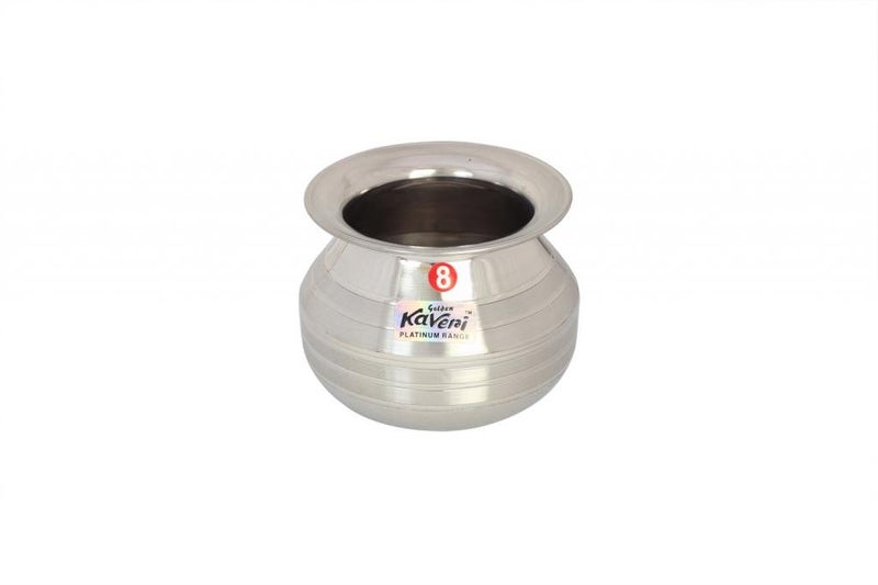 Kaveri VR803 Stainless Steel Kalash Container Tumbler - 600 ml, Silver - Image 4