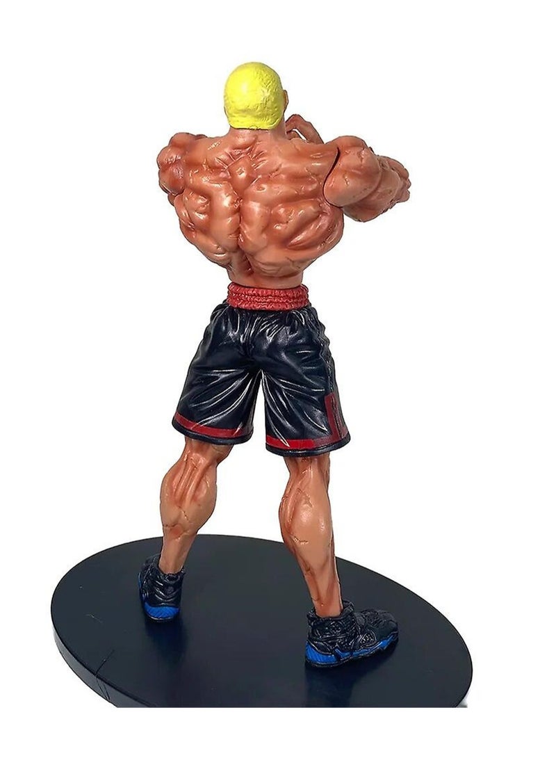 Jack Hammer Baki Anime Character Collectible Statue Car Room Desktop Decoration Pvc 22 Cm  - Image 3