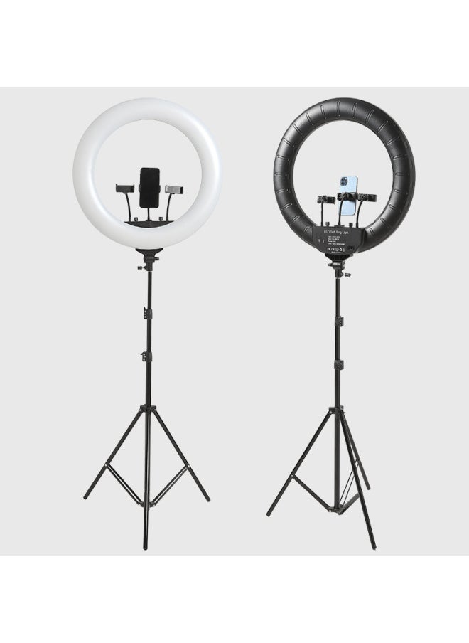 Generic Beauty Enhancing LED Ring Light For Selfie And Video Photography 14 Inch 18 Inch 21 Inch 22 Inch Mobile Phone Lighting-Specifications:(LJJ-second Generation) 18-inch Three-color Fill Light  - Image 5