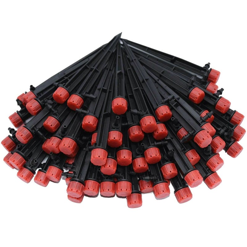 DIY Crafts DIY Crafts 10x Heads Dripper Stake 5inch Emitter For Fan Mist Cooling System Fan Misting Animal Plants Swimming Pool Cooler Tube Hose Pipe Metal Nozzles Jets Misters Water Patio Ga 10x Heads  - Image 4