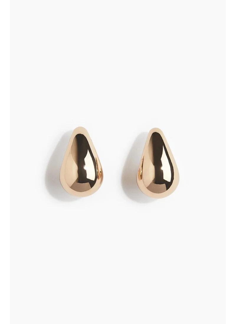 H&M Chunky dome earrings