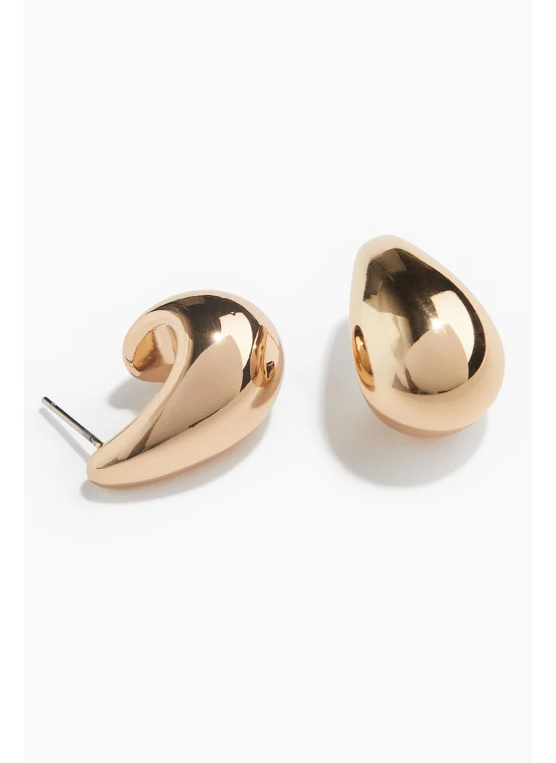 H&M Chunky dome earrings
