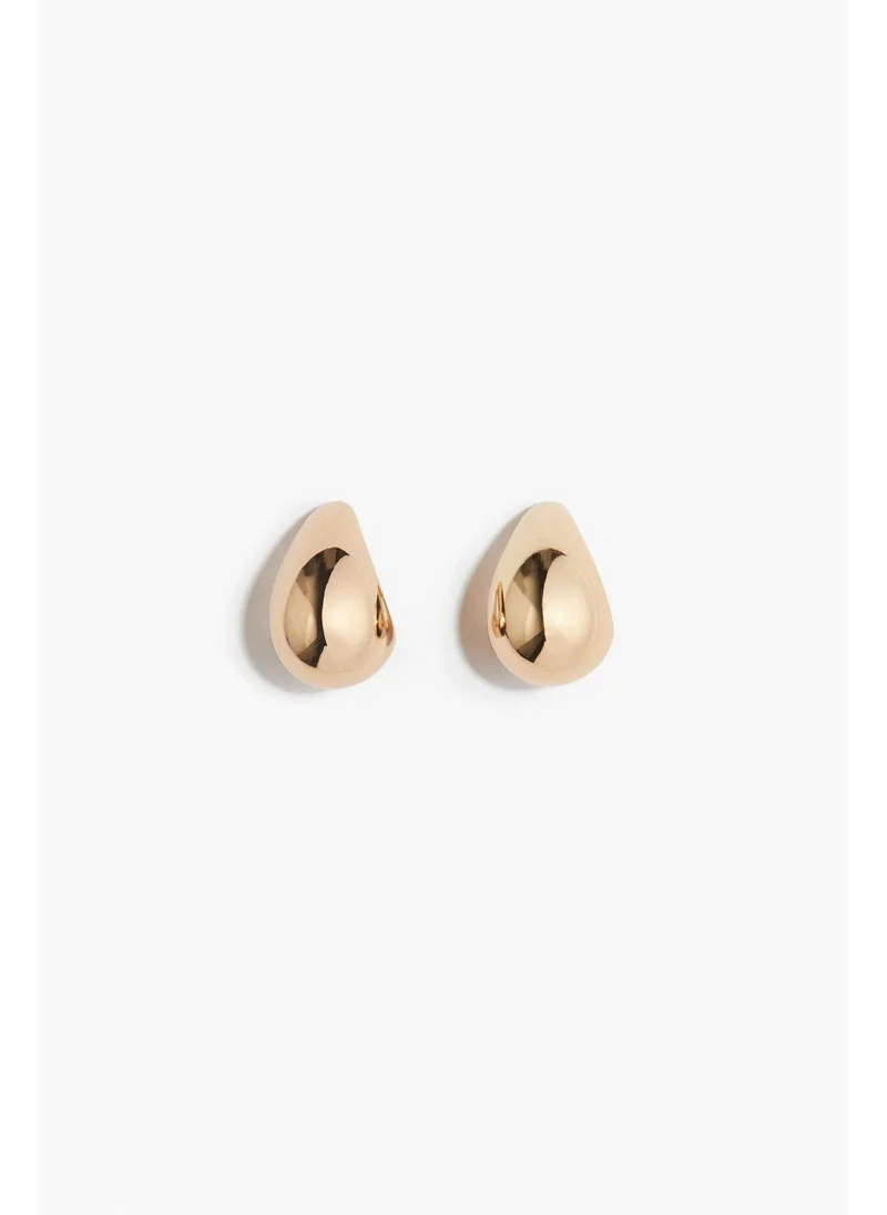 اتش اند ام Chunky dome earrings