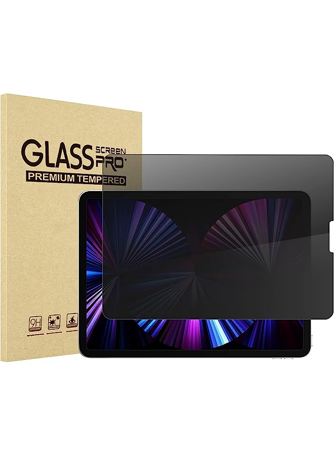 Procases 4-Way Privacy Screen Protector For Ipad Pro 11 4Th Gen 2022, 10.9” Ipad Air 5/4, Ipad Pro 11 3Rd 2Nd 1St, 360 Degree Tempered Glass Film Guard - Image 1