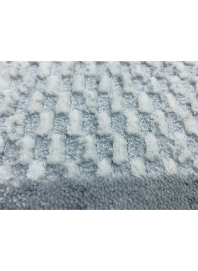 HANDPICKED FURNITURE Handpicked Furniture Neutral Grey Rug, Ultra Soft Area Carpets For Bed Room, Living Room, And Dining Room, Anti Slip Floor Carpets, Easy To Clean, Made In Turkey, Rectangle  - Image 5