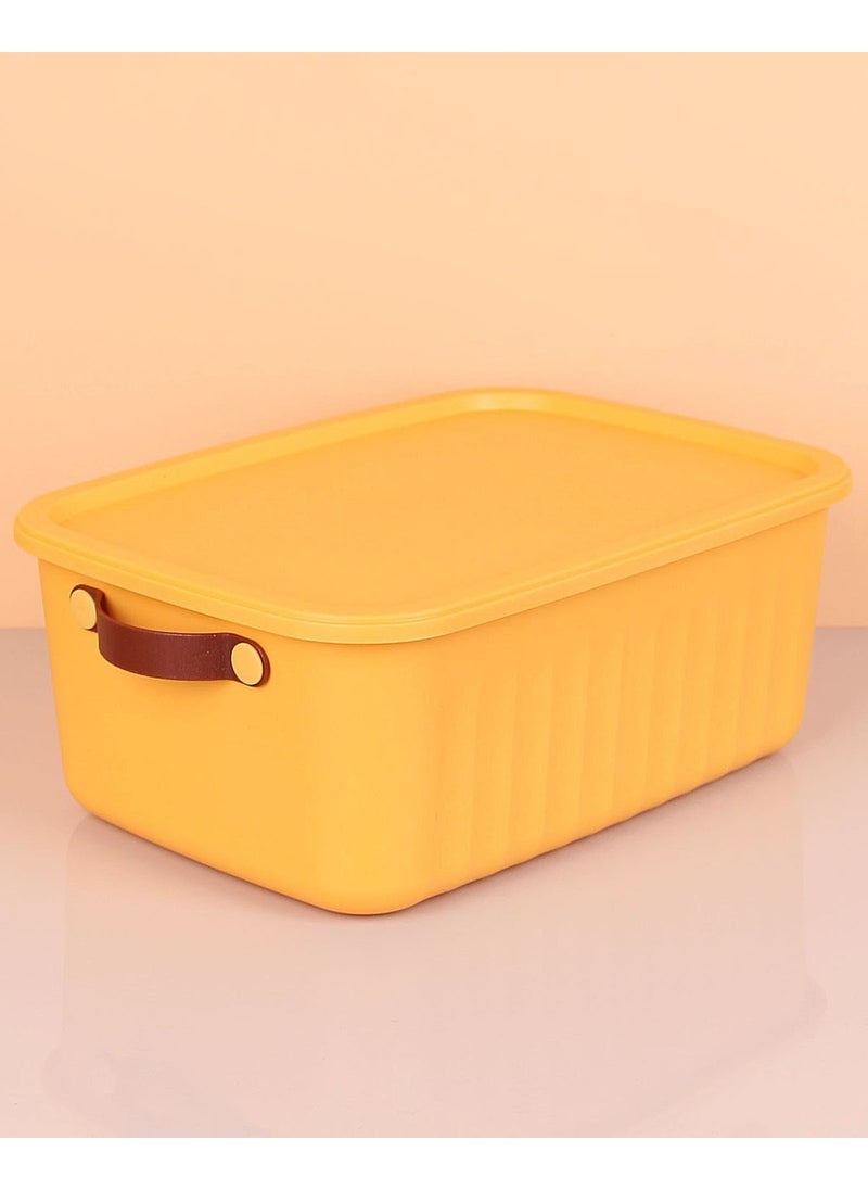 3 Pieces 10 Liter Storage Container, Multi-Purpose Organizer Box with Lid, Decorative Storage Box, 35 X 25 X 15 Cm - pzsku/Z0CD8FF4BF486CC9BD17DZ/45/_/1725790310/33f56657-bafa-443a-856f-29f7e020ace8