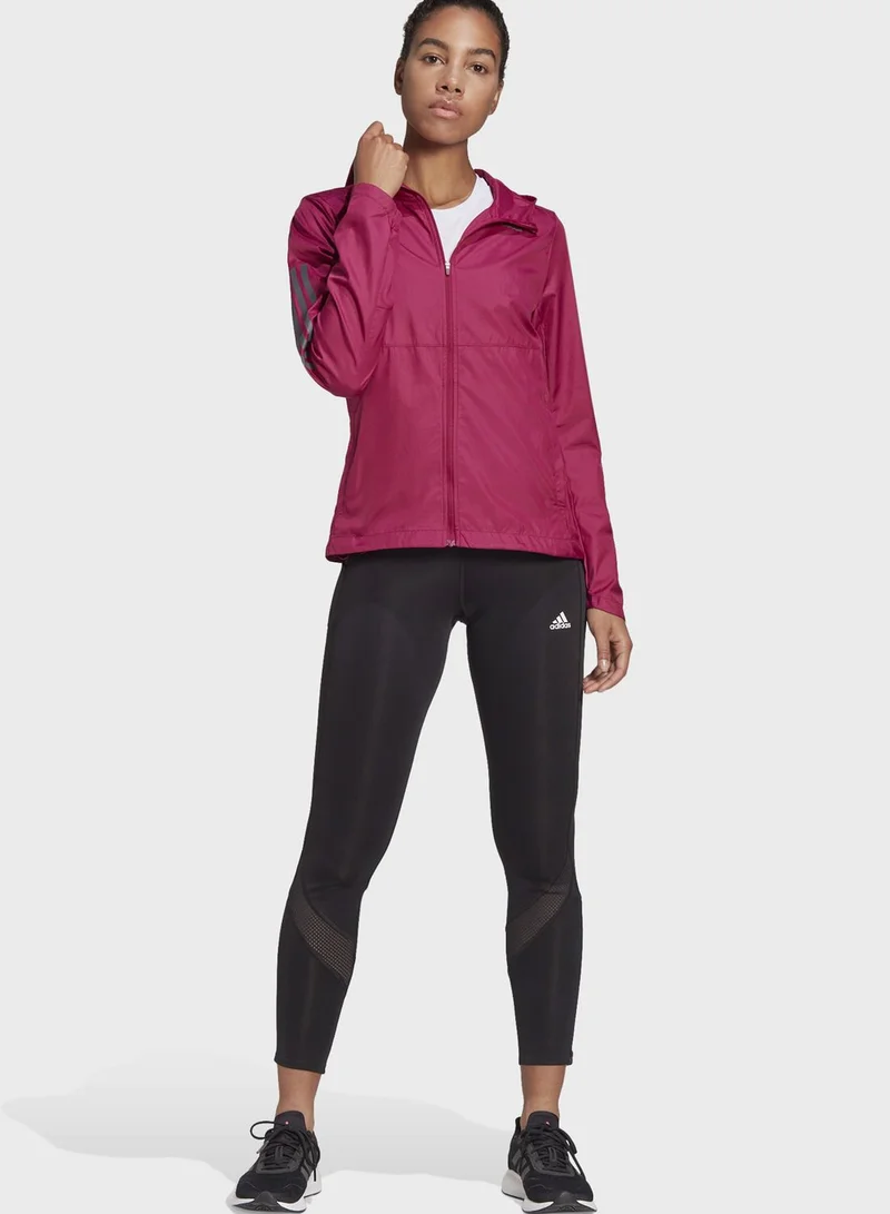 Adidas Own The Run Hooded Jacket