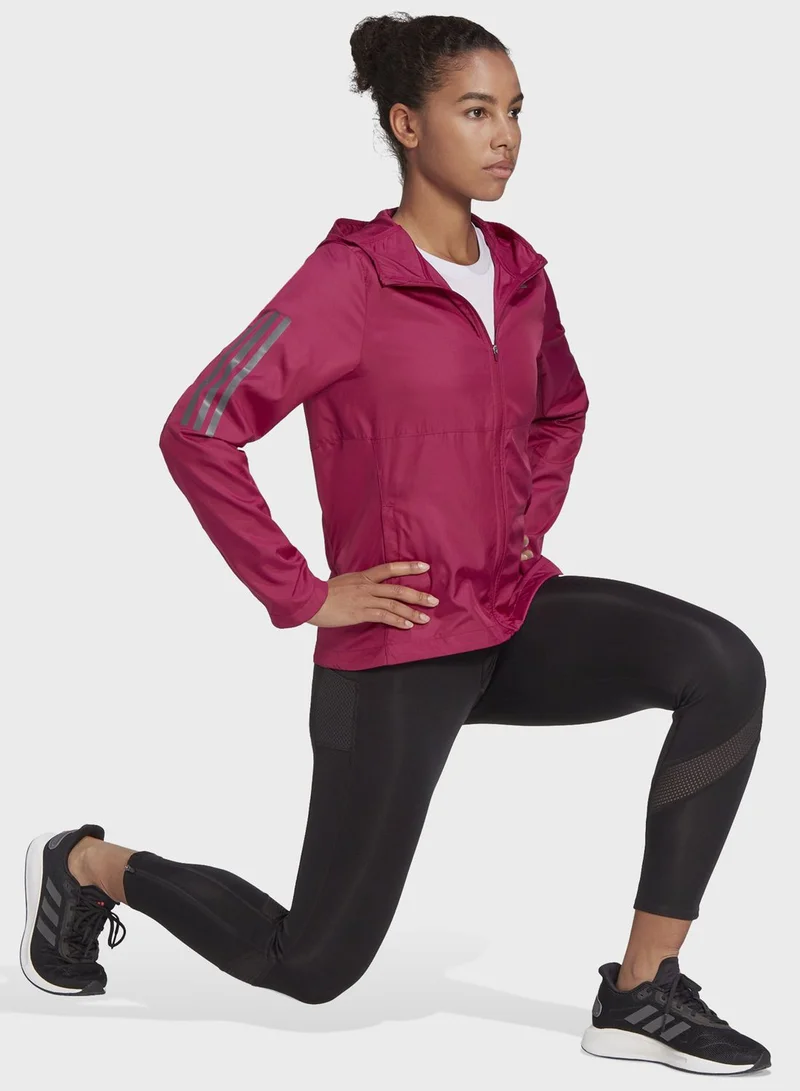 Adidas Own The Run Hooded Jacket