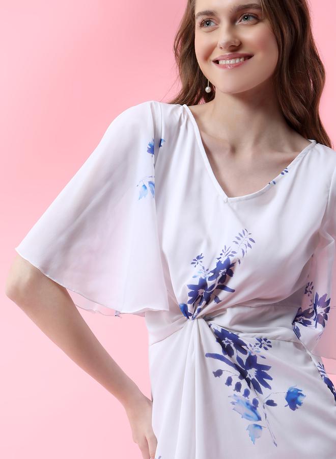 Mish Floral Twist-Front Dress  - Image 2
