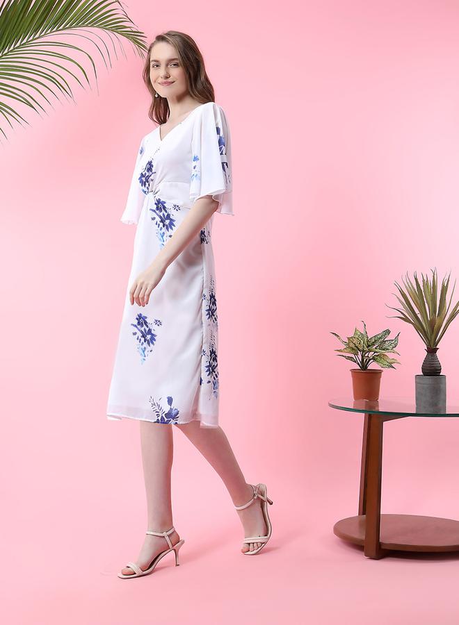 Mish Floral Twist-Front Dress  - Image 4