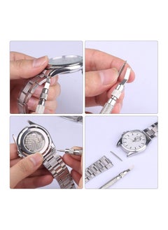 KASTWAVE Spring Bar Tool Watch Band Tool Set Watch Wrist Bands Strap Removal Repair Fix Kit with Extra 3 Tips Pins 32pcs Heavy Duty 316 Stainless Steel Pins Spring Bar Non slip Various Watches  - Image 5