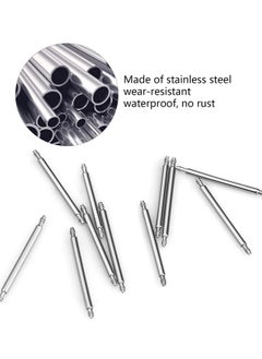 KASTWAVE Spring Bar Tool Watch Band Tool Set Watch Wrist Bands Strap Removal Repair Fix Kit with Extra 3 Tips Pins 32pcs Heavy Duty 316 Stainless Steel Pins Spring Bar Non slip Various Watches  - Image 4
