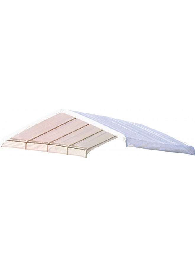 ShelterLogic ShelterLogic SuperMax All Purpose Outdoor 12 x 26-Feet Canopy Replacement Cover for SuperMax Canopies (Cover Only, Frame Not Included) - Image 1