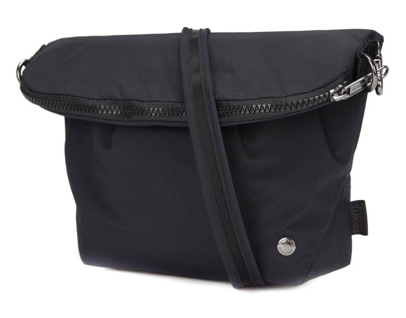 Pacsafe حقيبة باك سيف سيتي سيف CX المضادة للسرقة القابلة للتحويل، إكونيل أسود - Image 2