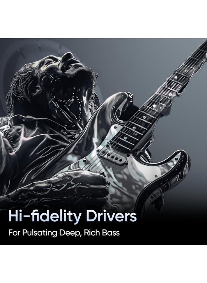 Mivi - Mivi DuoPods i7 in Ear Ear Buds Wireless -The 3rd Dimension of Sound with 3D Soundstage, High Fidelity Drivers, Advanced Audio Codec for Lossless Audio Earbuds, Made in India - Image 1