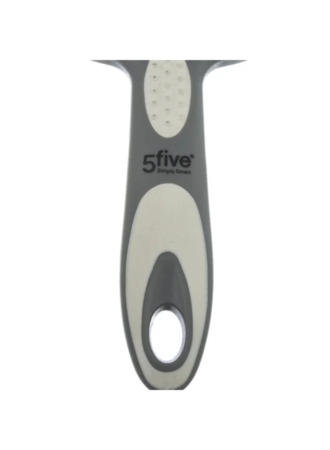 Five Simply Smart 3-Blade Razor Style Peeler Grey and White 19.1 x 2.2 x 7.3 cm 151078
