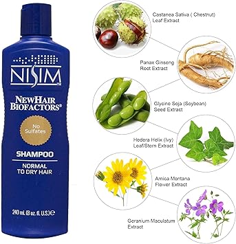 Nisim Nisim ThinningHair Loss Shampoo best for Dry Scalp 240ml - Image 4