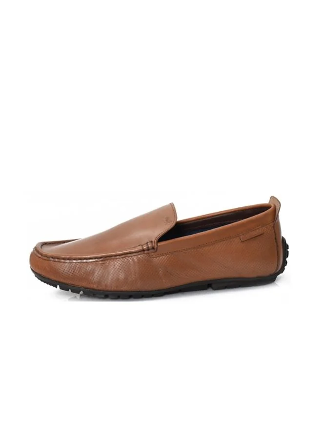 ATTILIO Men's Shoexp 3 Oxford Derby Loafer Slip On Comfort Tan Brown Leather Office Formal Party Casual Wear Premium Shoes
