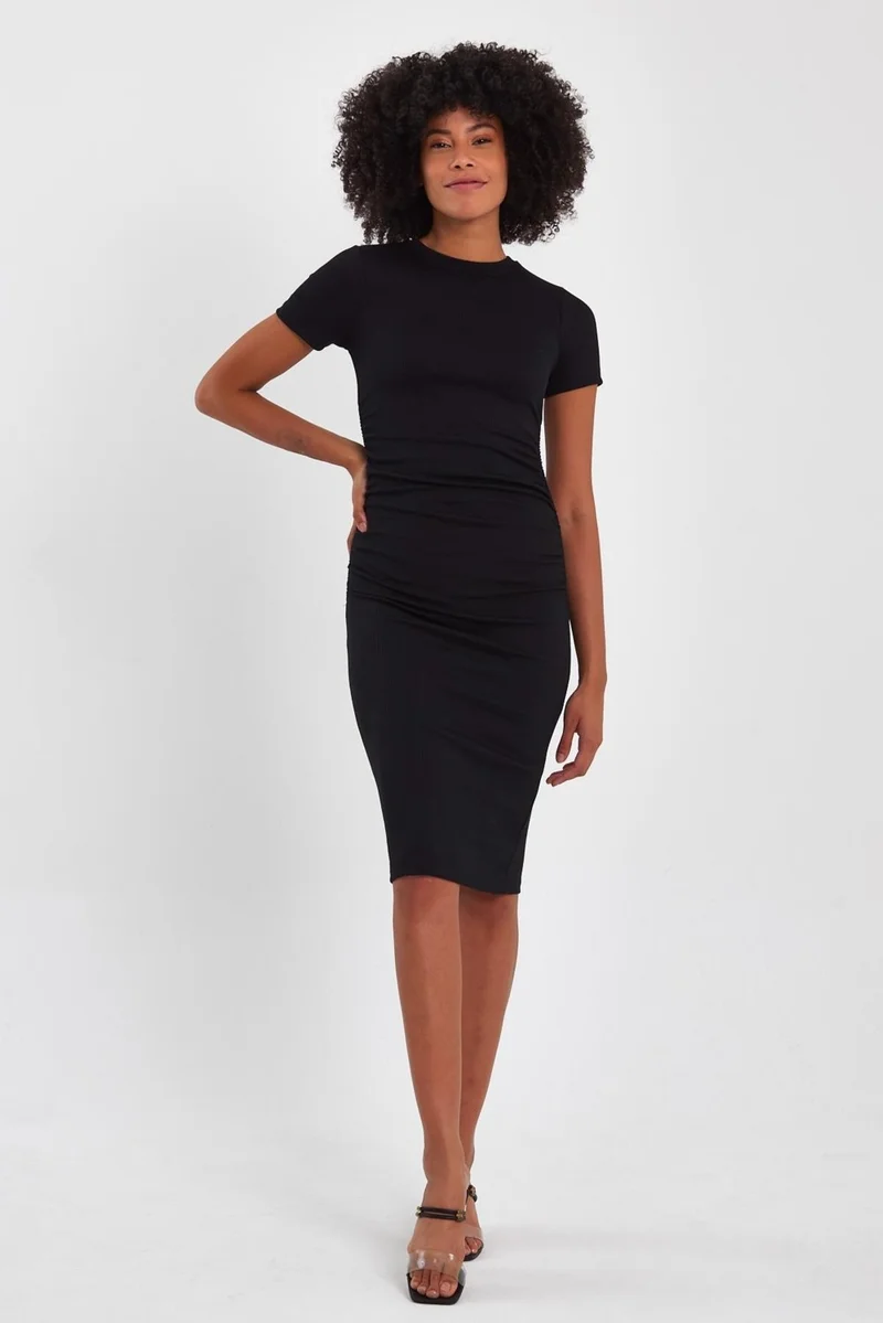 الكسندر جاردي Ribbed Bodycon Dress