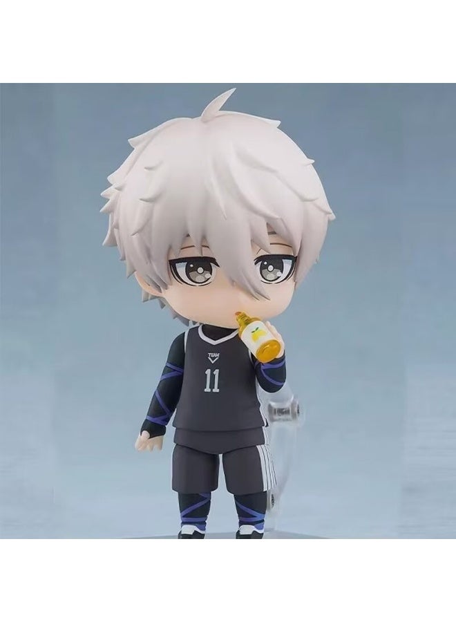 general Blue prison Nagi Seishiro movable doll Model Decoration Desktop Decoration Toy Gift for family and friends - Image 1