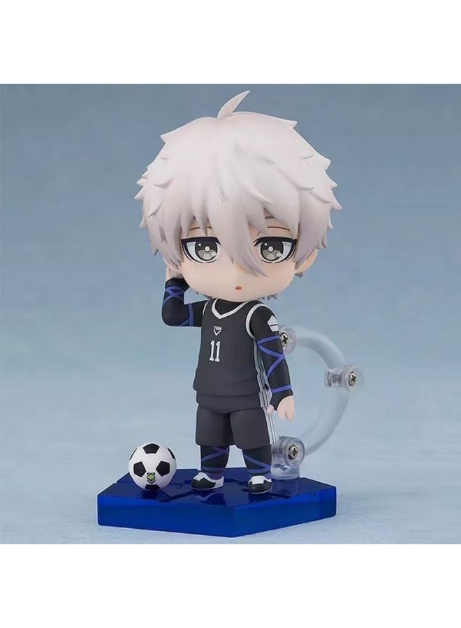 general Blue prison Nagi Seishiro movable doll Model Decoration Desktop Decoration Toy Gift for family and friends - Image 4