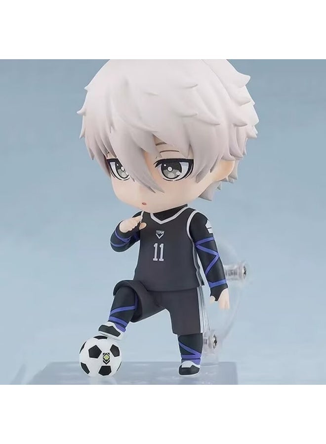 general Blue prison Nagi Seishiro movable doll Model Decoration Desktop Decoration Toy Gift for family and friends - Image 3