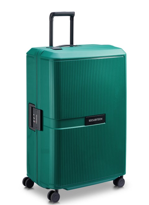 Securitech By Delsey Stone Hardcase Double wheel trolley 82cm Green Large